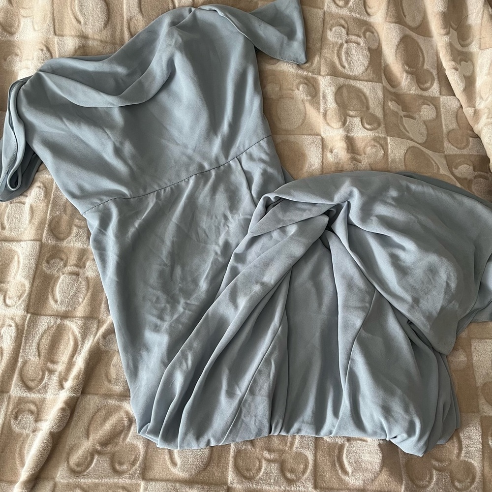 DB Studios Celebrate | Elegant Dusty Blue Dress